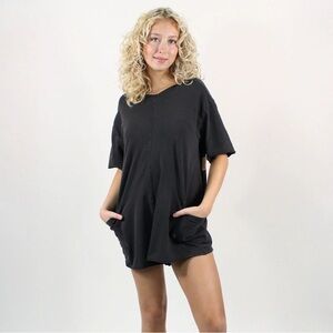 Free People Hot Shot Tee Romper Size Medium NWT